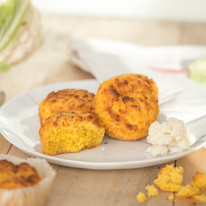 Cauliflower Corn Bread