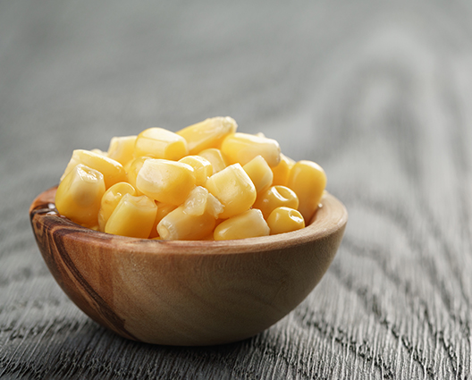 corn kernels in a bowl
