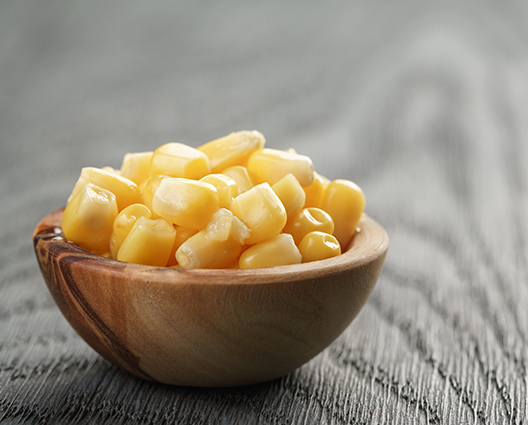 corn kernels in a bowl
