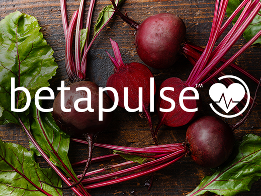 Betapulse brand on red beet picture
