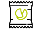 Snacks and seasonings icon