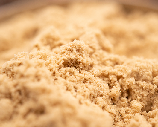 Macro photo of our chicken meat powder