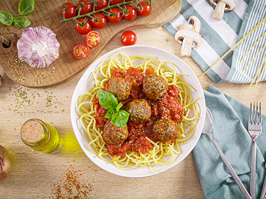 Vegan meatballs recipe